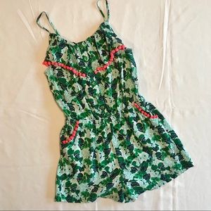 Tucker and Tate Romper with Pom Pom detail